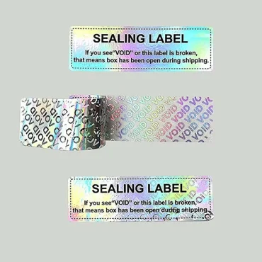 anti counterfeit labels disposable hologram sticker