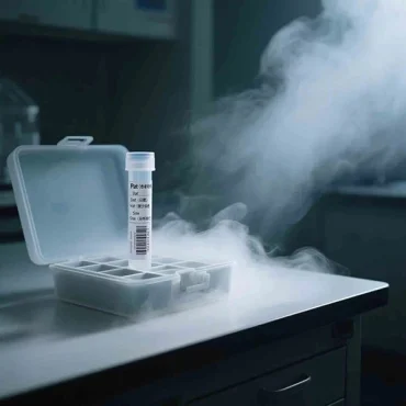 cryogenic labels laser
