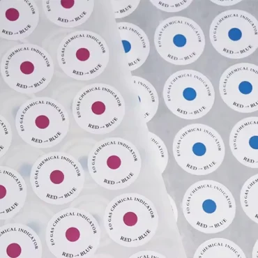 gamma radiation labels sterilization indicator