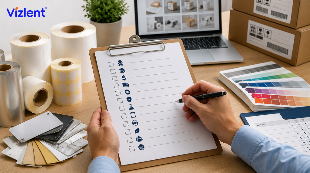 How to Choose the Best Label Stock Supplier: 12 Questions to Ask Before You Order - VIZLENT LABEL