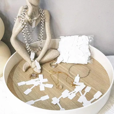 jewelry tags for necklace earring ring price identify