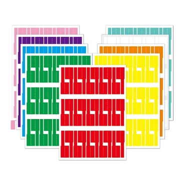 p flag labels a4 laser printing