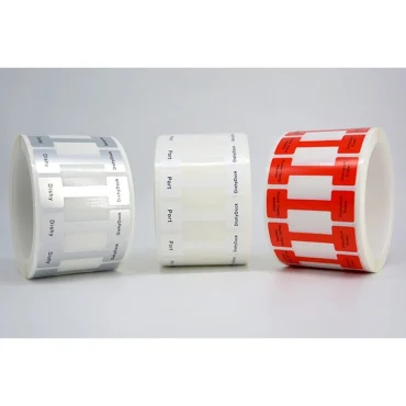 symmetrical flag labels laser