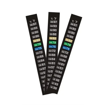 temperature labels thermal indicator color changing stickers