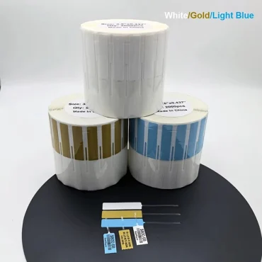 thermal transfer rat tail jewelry labels