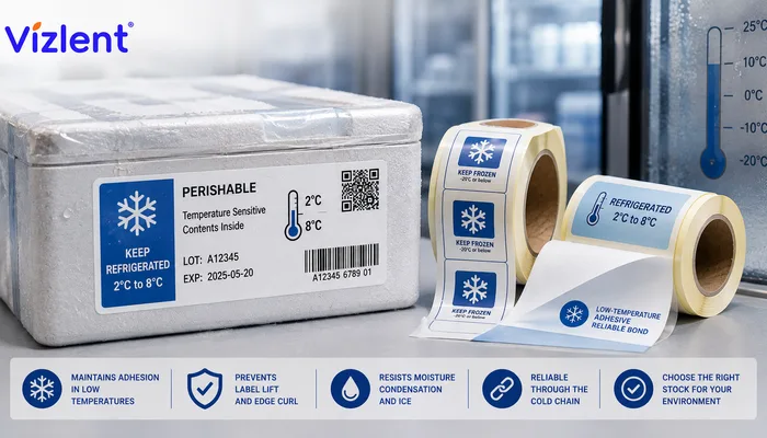 Why Low-Temperature Adhesives Fail - VIZLENT LABEL