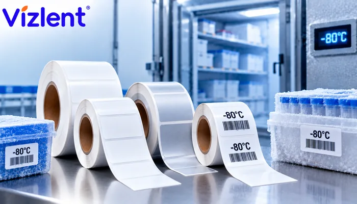 Suppliers of Durable Labels for Ultra-Low Freezers - VIZLENT LABEL