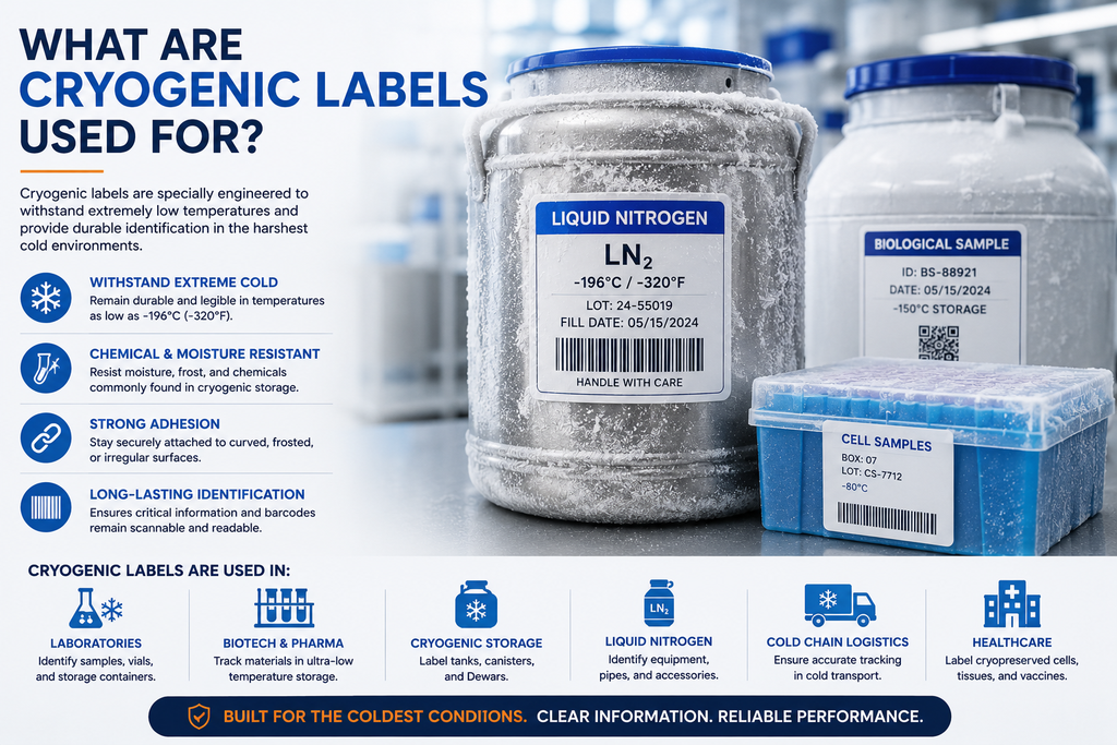 What Are Cryogenic Labels Used For - VIZLENT LABEL