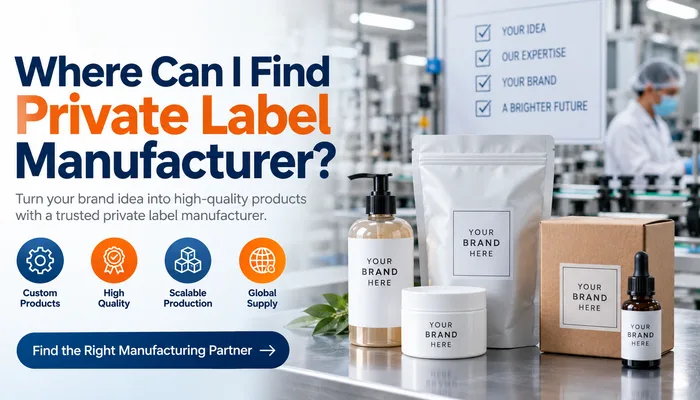 Where Can I Find Private Label Manufacturers - Vizlent Label