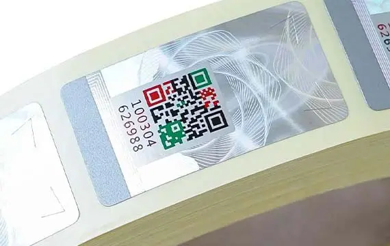 anti counterfeiting labels may