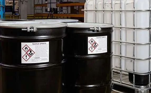 chemical tote and ibc labels