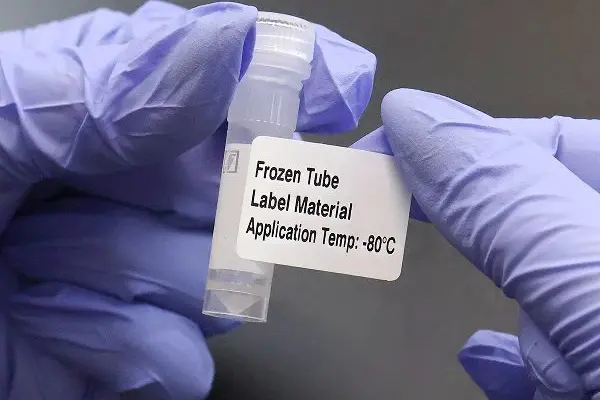 cryovial identification labels