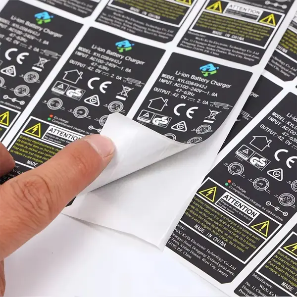 electronic and electrical label