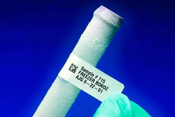 frozen specimen storage labels
