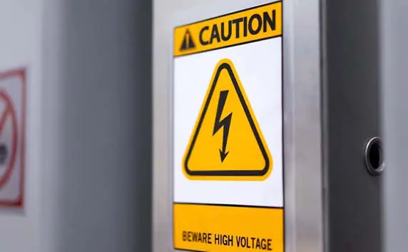 hazard and safety identification labels