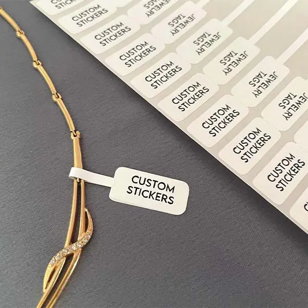 jewelry labels for retail