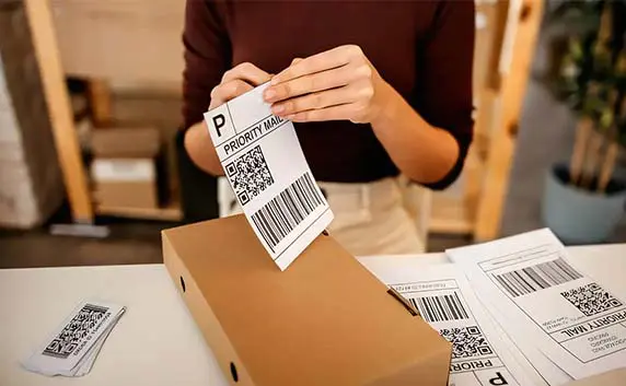 logistics and warehouse labelling