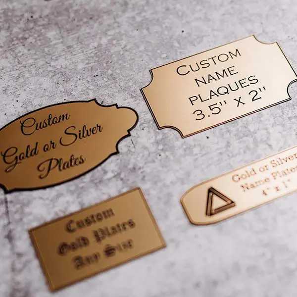 name plate labels for