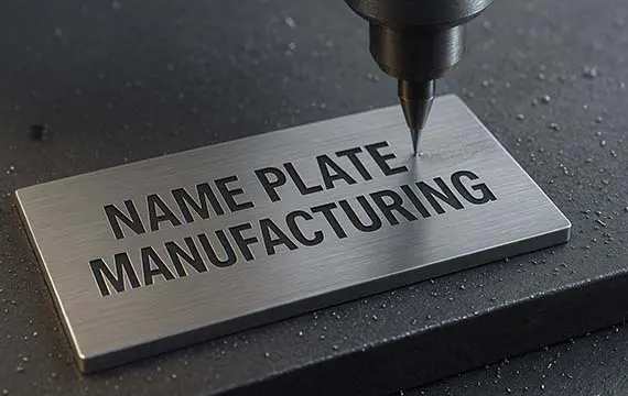 name plate labels used