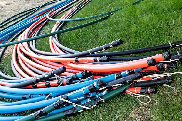 outdoor utility and infrastructure cables