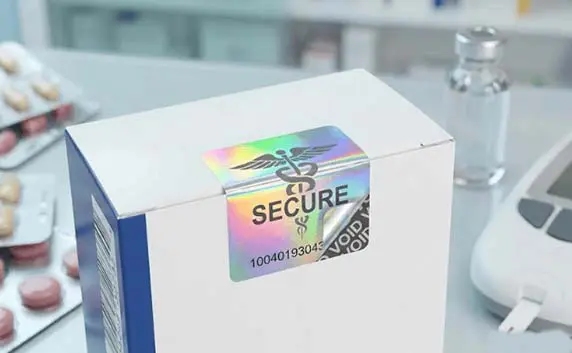 pharmaceutical authentication labels