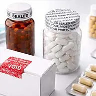 pharmaceutical packaging authentication labels
