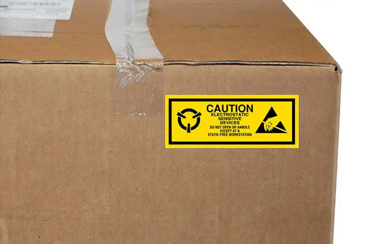 shipping inventory labels