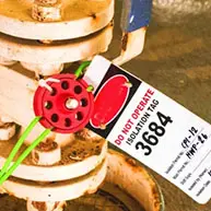 temporary equipment identification labels